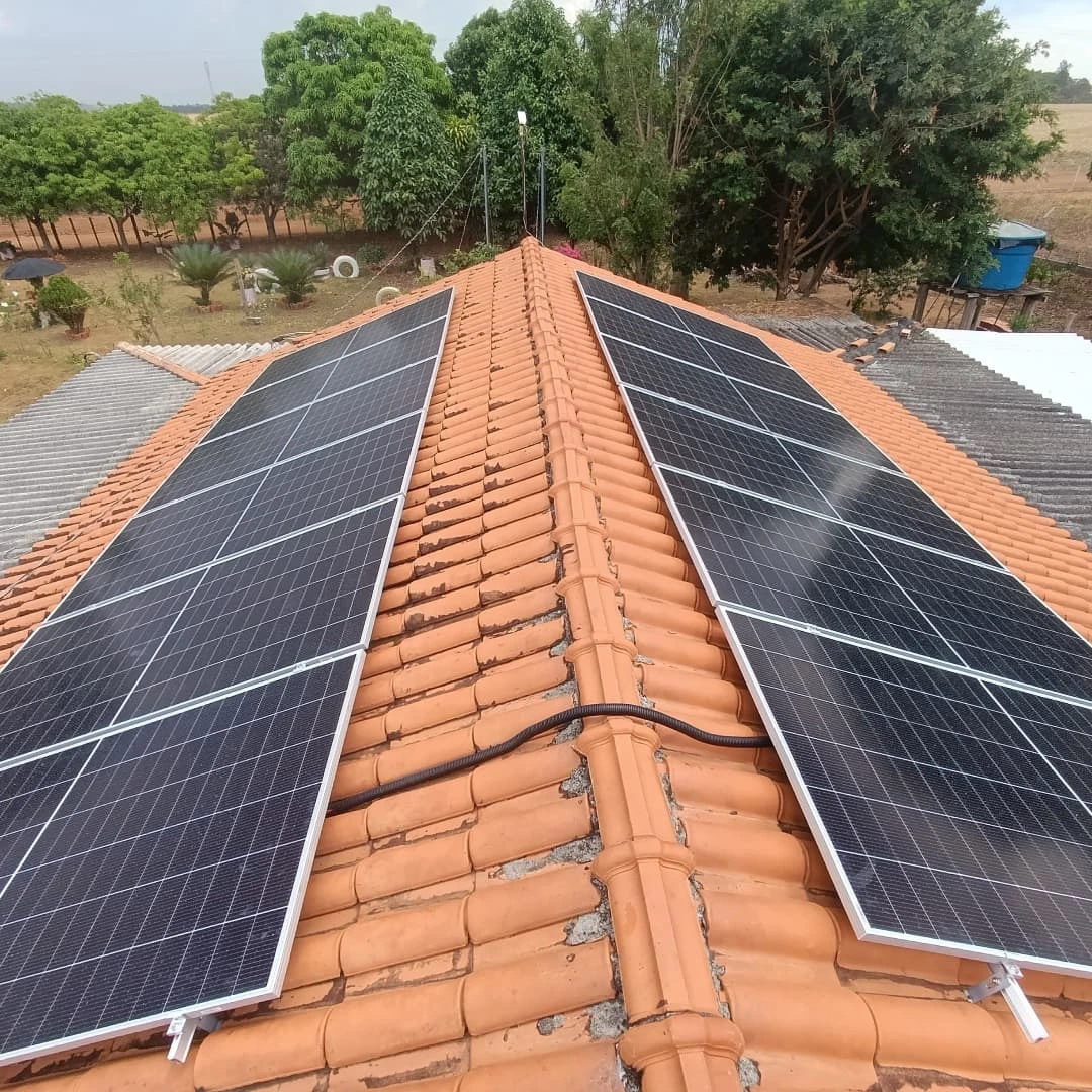 Projeto solar em chácara no Amazonas