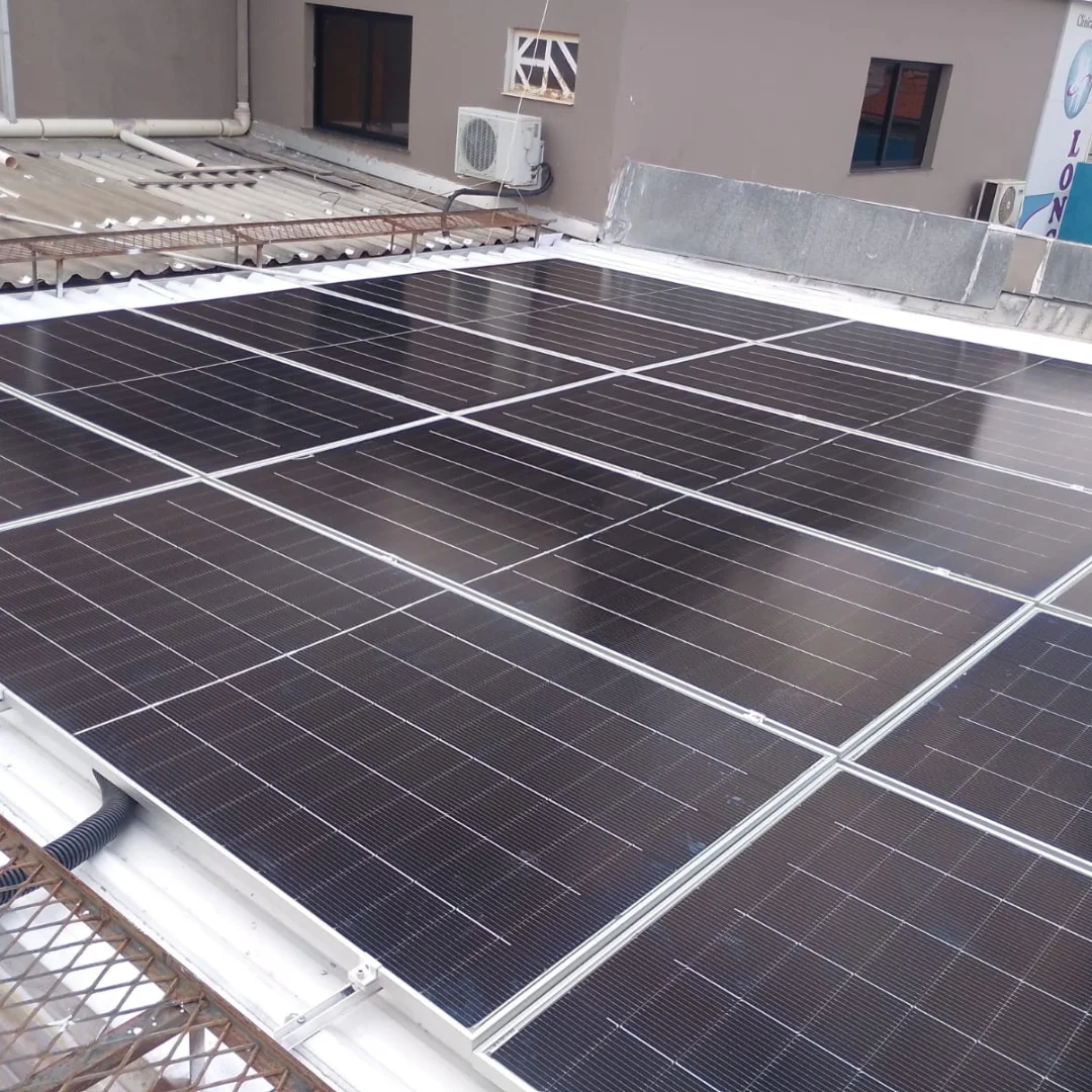 Projeto solar em casa em Manaus