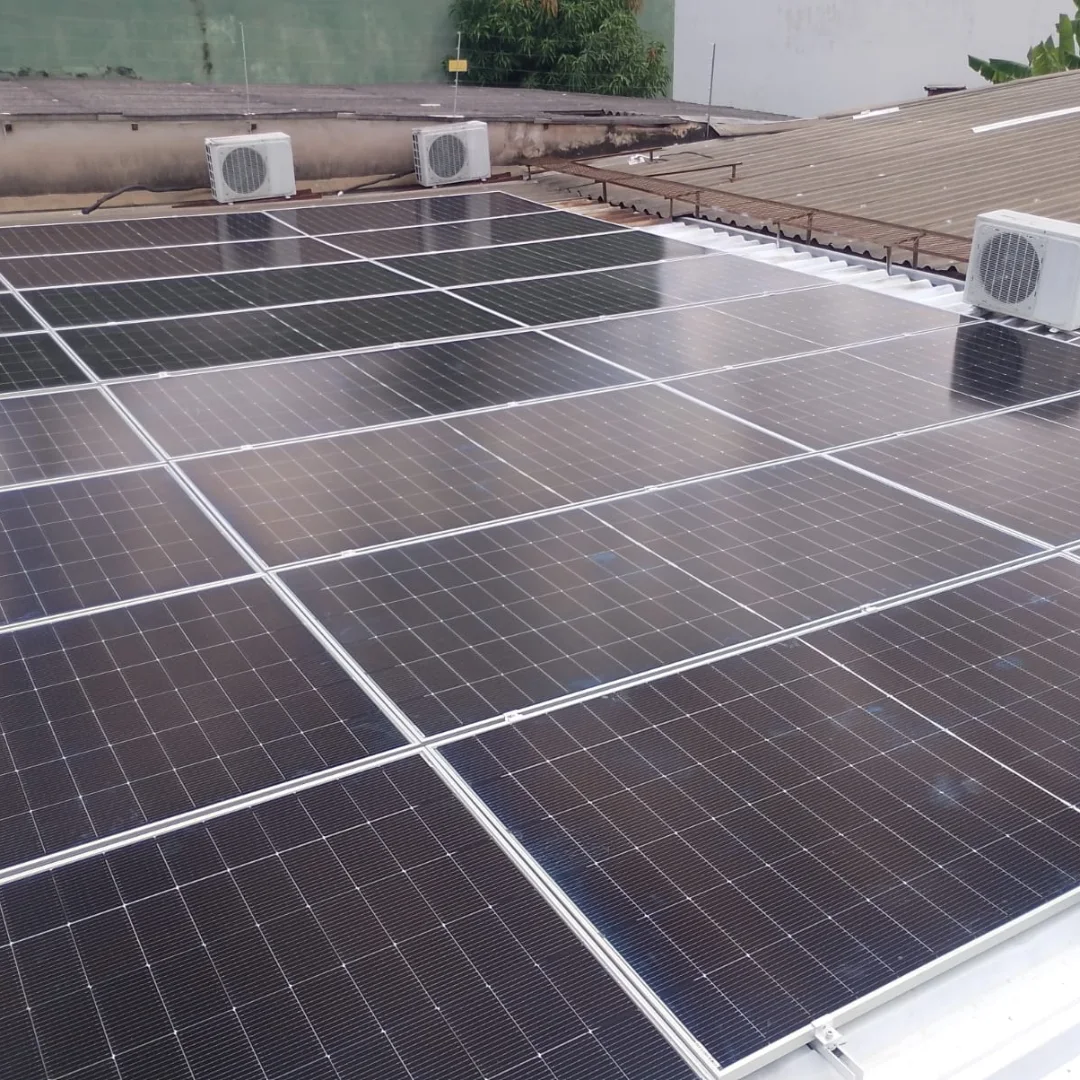 Projeto solar em condomínio residencial em Manaus