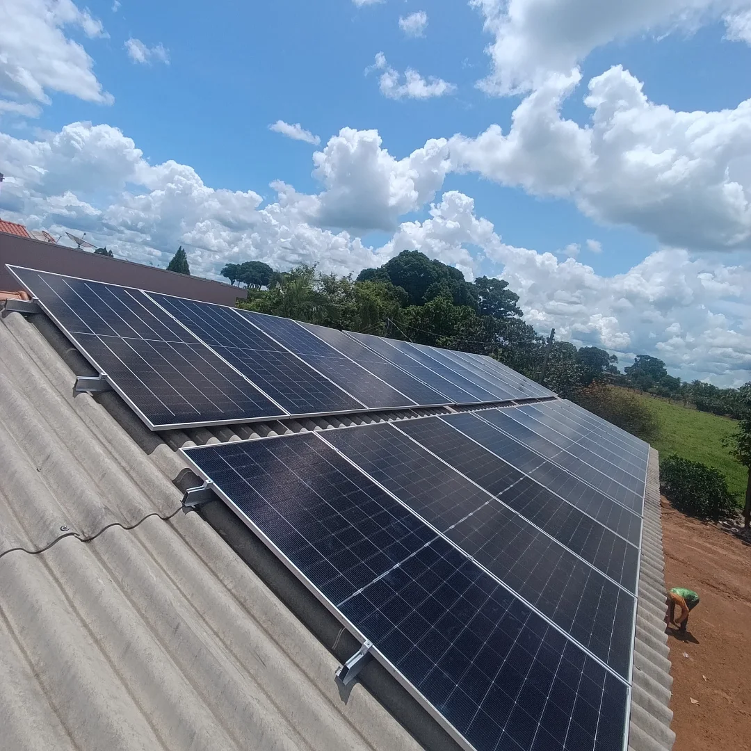 Projeto solar em sítio em Manacapuru